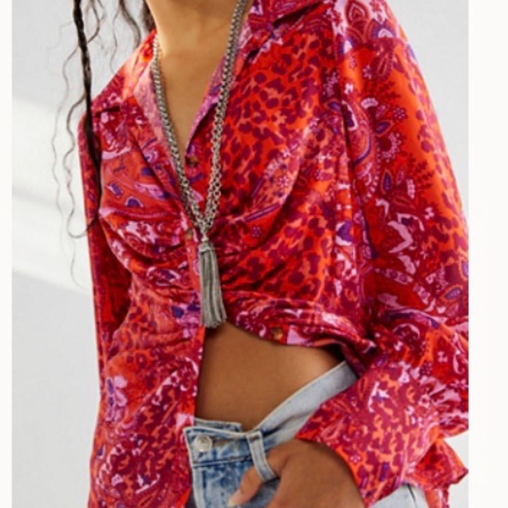 FREE PEOPLE BIANCA BLOUSE